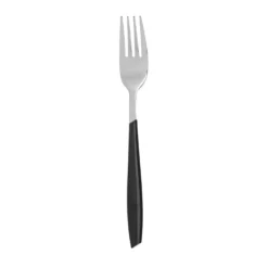 Forchetta tavola sfusa nero in acciaio inox Silhouette