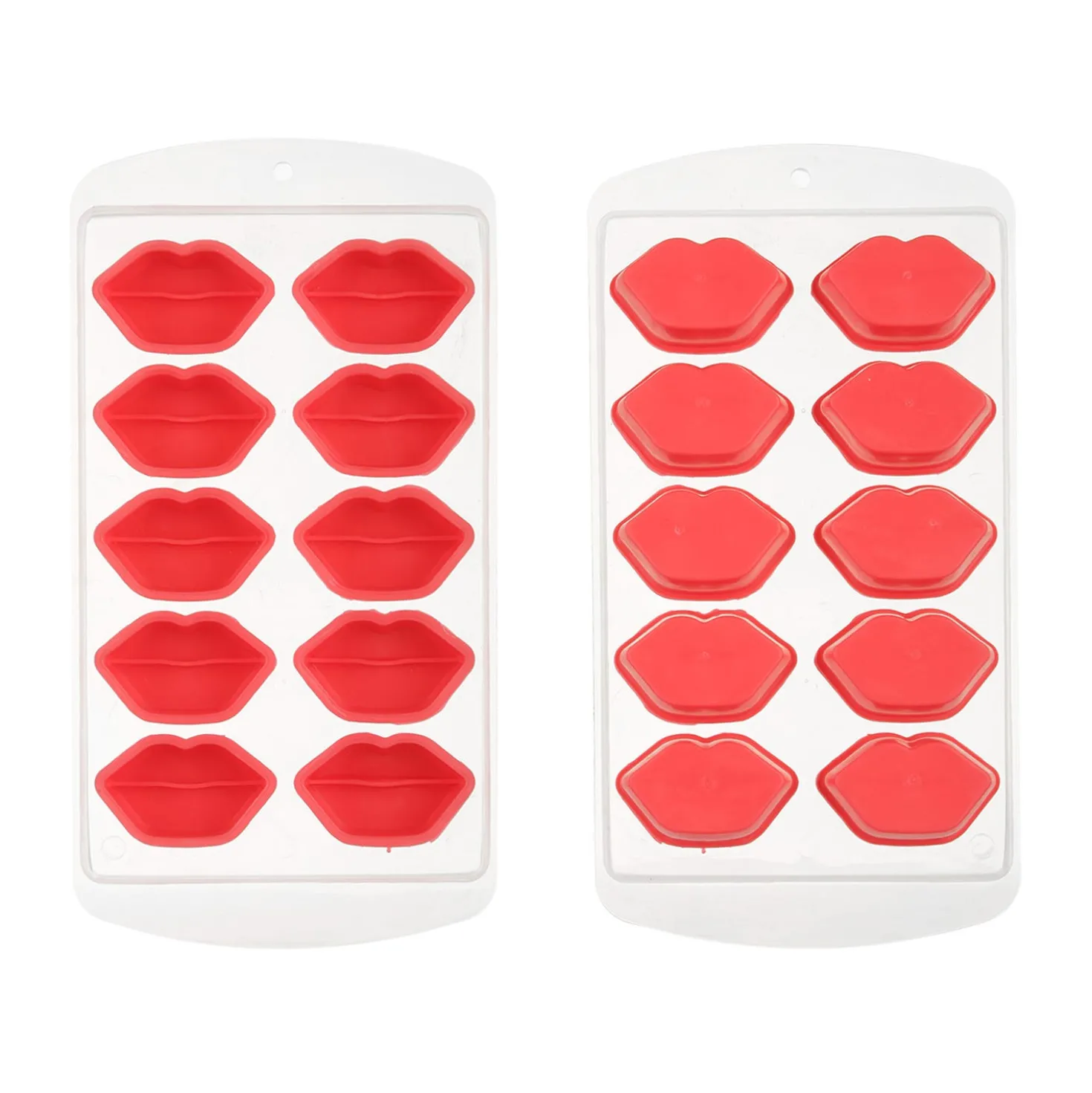 Forma ghiaccio 10 cubetti bocca