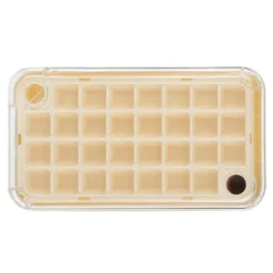 Formaghiaccio 30 cubetti con coperchio bianco