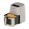 Friggitrice ad aria digitale 4 L 1500 W grigia