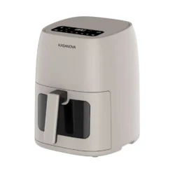 Friggitrice ad aria digitale 4 L 1500 W grigia