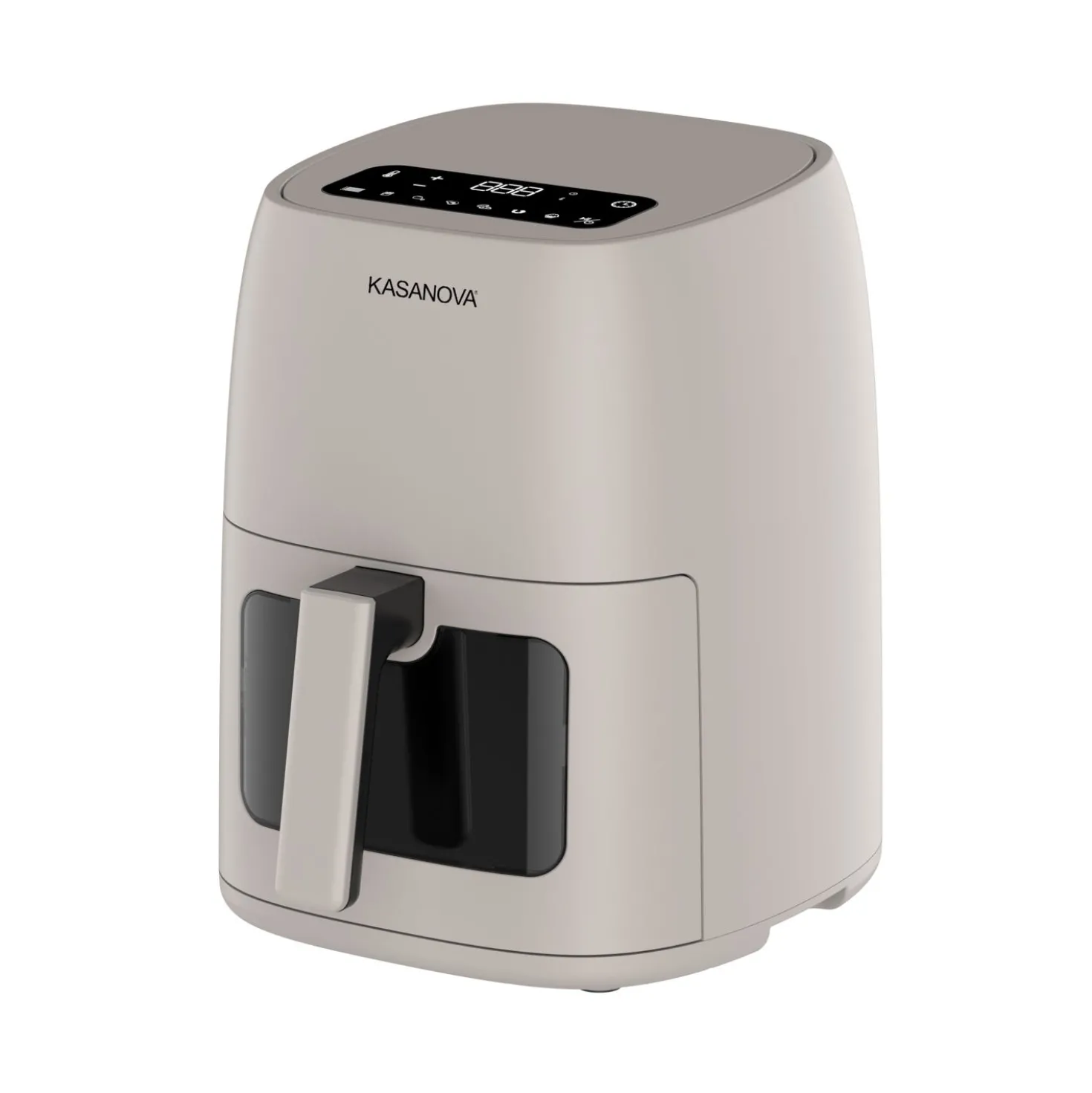 Friggitrice ad aria digitale 4 L 1500 W grigia