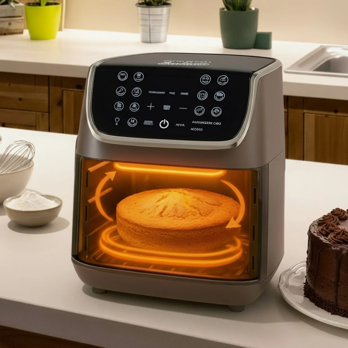 Friggitrice ad aria doppia resistenza 6,5 L Fatto in casa da Benedetta