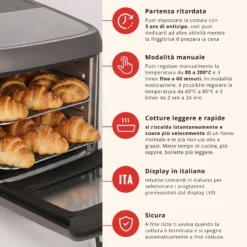 Friggitrice ad aria XXL 12 L 1800 W Fatto in casa da Benedetta