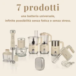 Frullatore a immersione senza fili 200 W Liberty senza batteria