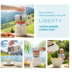 Frullatore a immersione senza fili 200 W Liberty senza batteria