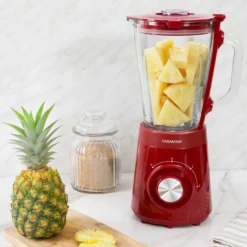 Frullatore con brocca in vetro 1,5 L rosso