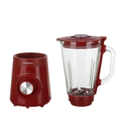 Frullatore con brocca in vetro 1,5 L rosso