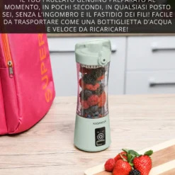 Frullatore portatile senza fili 350 ml giallo