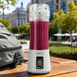 Frullatore portatile senza fili 350 ml grigio