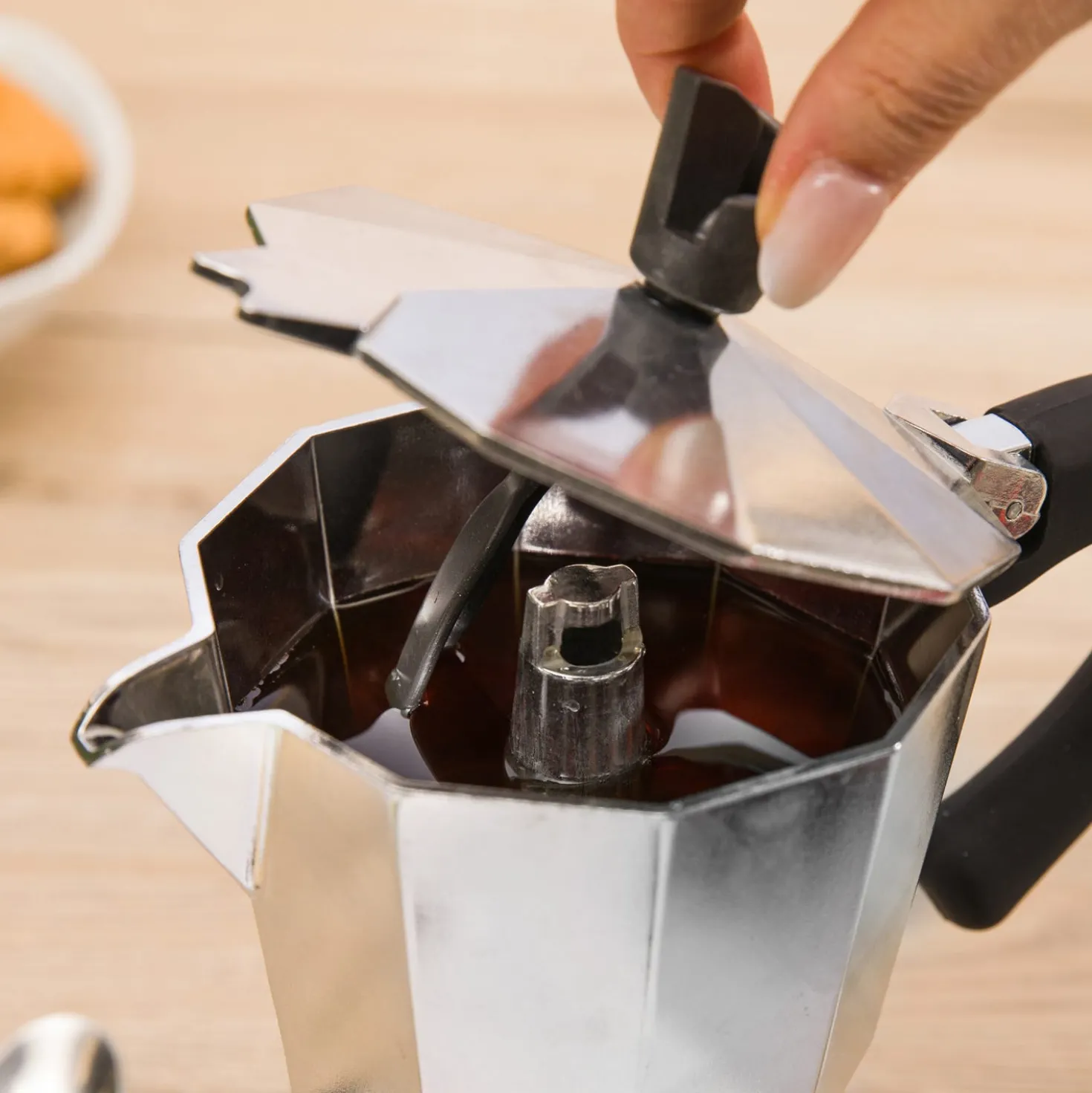 Giracaffè per caffettiera 3/4 tazze