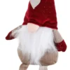 Gnomo Natale gambemolli 55 cm rosso cuore