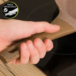 0% grassi casseruola 20 cm, con coperchio