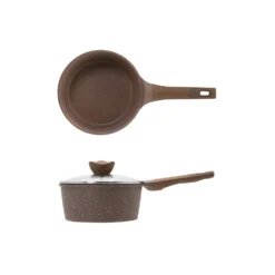0% grassi casseruola 20 cm, con coperchio