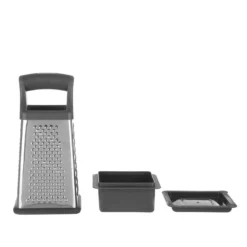Grattugia 4 lati con contenitore h 23 cm
