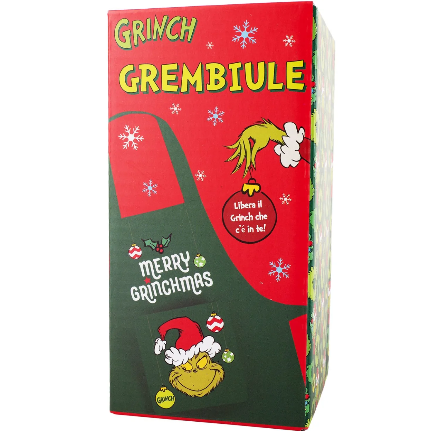 Grembiule natalizio Grinch taglia unisex