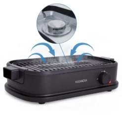 Griglia elettrica senza fumo 1800 W