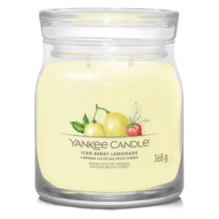 Iced Berry Lemonade, candela in giara media Yankee Candle