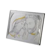 Icona Sacra famiglia 31x22 cm con argento Miro Silver