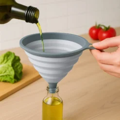 Imbuto salvaspazio pieghevole grigio