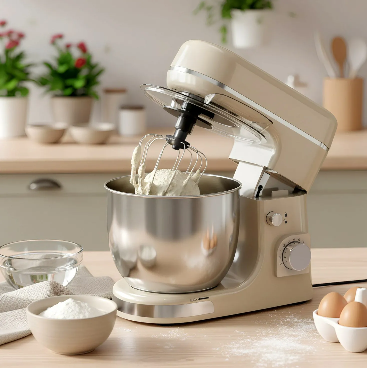 Impastatrice planetaria 5 L 1300 W crema