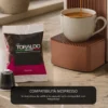 Kit Macchina caffè grigia e 100 capsule Classica Toraldo