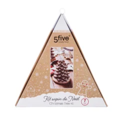 Kit 7 pezzi tagliabiscotti con asta di legno