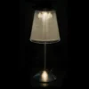 Lampada da tavolo LED touch cromata 30 cm Modern