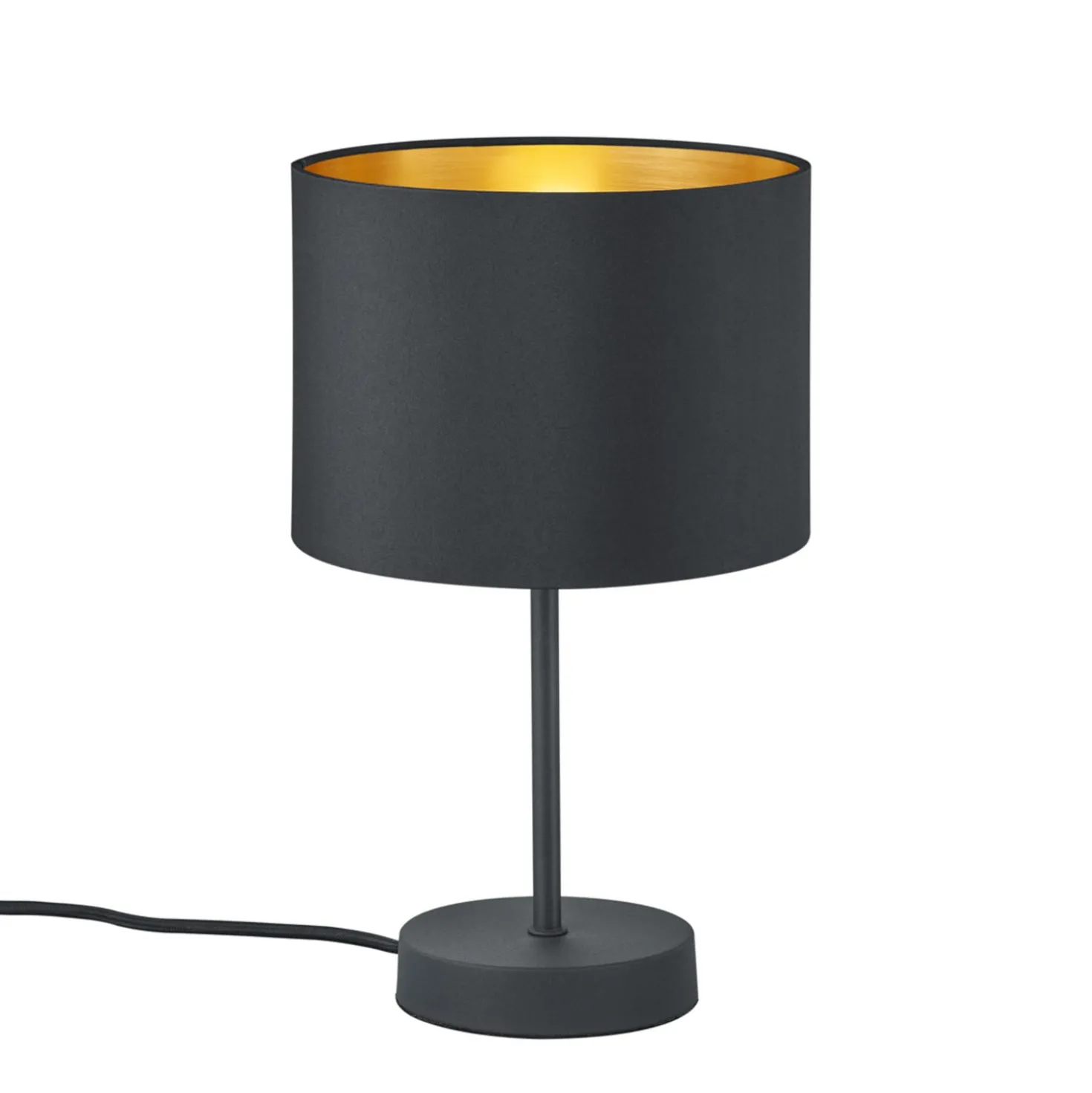 Lampada da tavolo nero e oro Hostel Trio