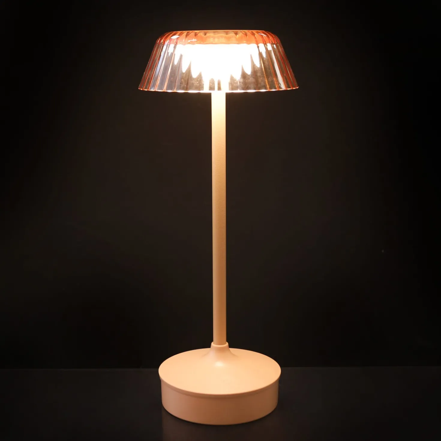 Lampada da tavolo touch 26,5 cm pesca