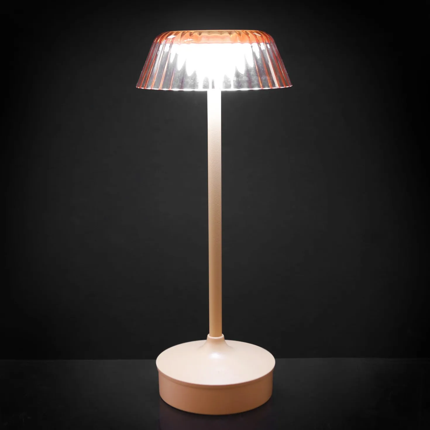 Lampada da tavolo touch 26,5 cm pesca