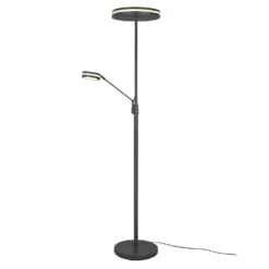 Lampada da terra 180 cm antracite Franklin Trio