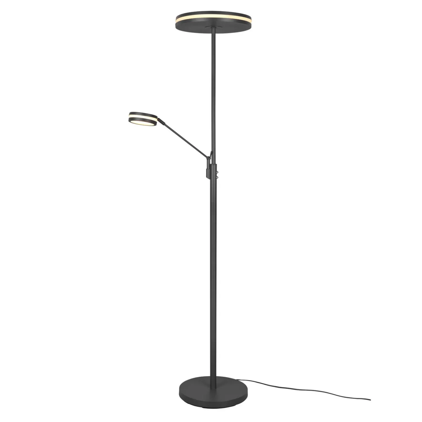 Lampada da terra 180 cm antracite Franklin Trio