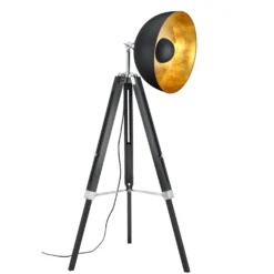 Lampada da terra industrial Liège Trio