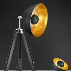 Lampada da terra industrial Liège Trio