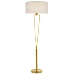 Lampada da terra Paris ottone Trio