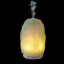 Lampada di sale diffusore elettrico verde