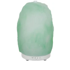 Lampada di sale diffusore elettrico verde
