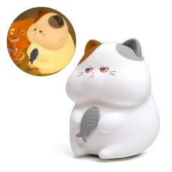 Lampada led gatto silicone per bambini