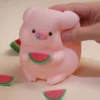 Lampada led maialino silicone per bambini