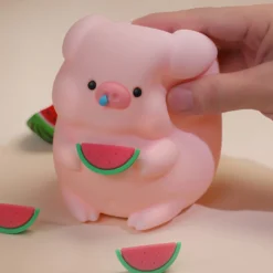 Lampada led maialino silicone per bambini