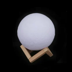 Lampada luna led 3D ricaricabile 15 cm
