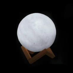 Lampada luna led 3D ricaricabile 15 cm