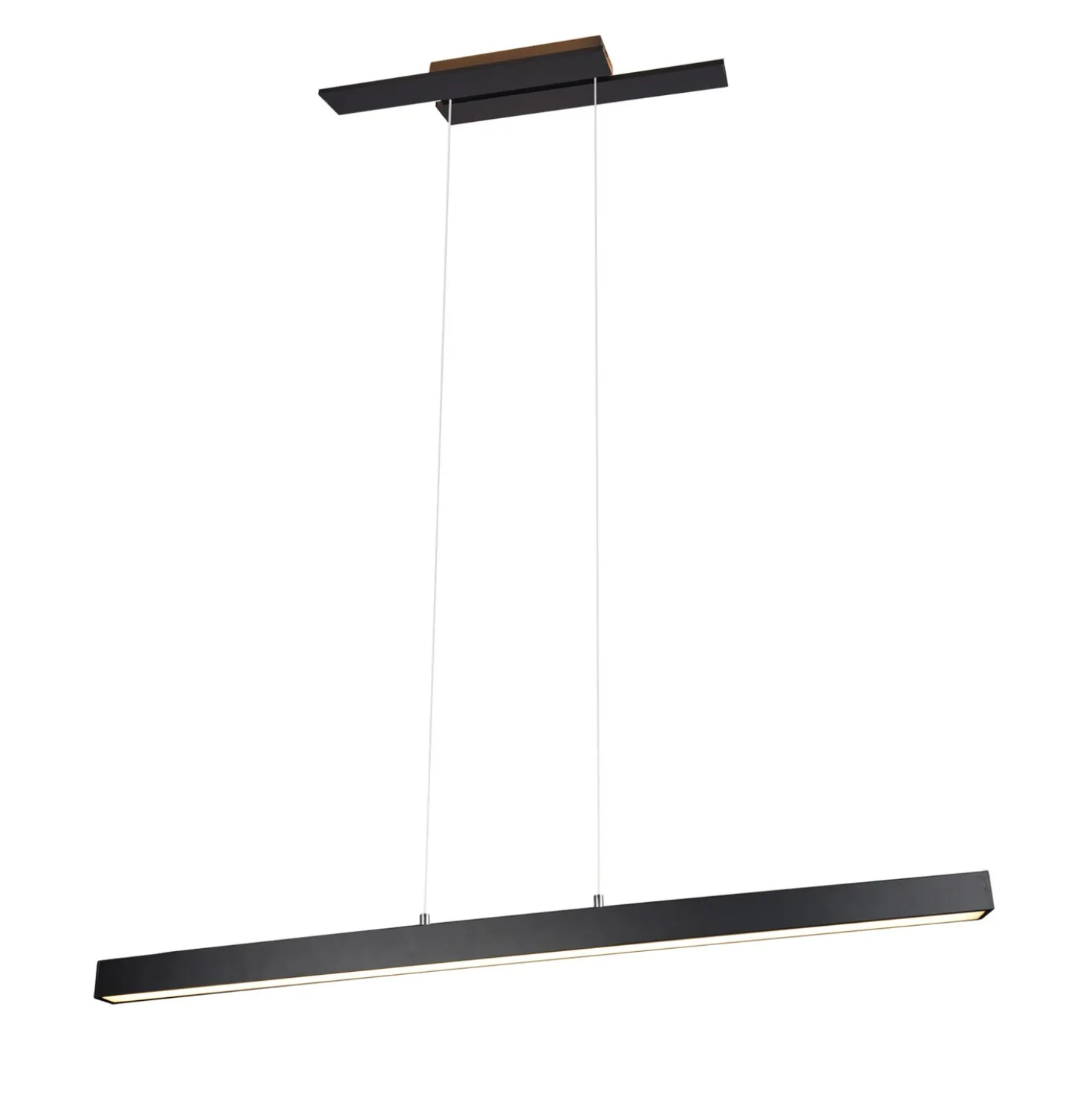 Lampadario LED finitura nero opaco Belfast Trio