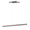 Lampadario LED finitura nickel opaco Belfast Trio
