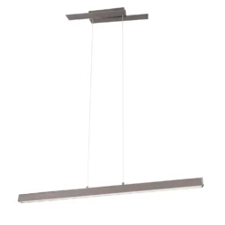 Lampadario LED finitura nickel opaco Belfast Trio