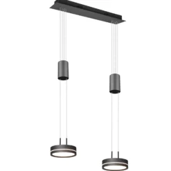 Lampadario LED 2 luci Franklin Trio