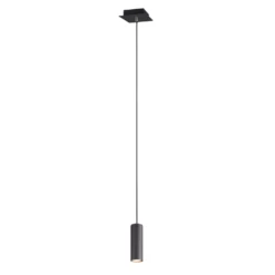 Lampadario nero Marley Trio