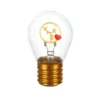 Lampadina bacio LED decorativa e ricaricabile