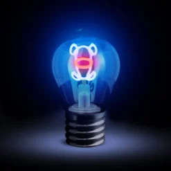 Lampadina decorativa Cane LED ricaricabile